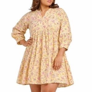 Anthropologie dRa Yara eyelet dress in Large size